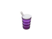 Trinkbecher aus Kunststoff violett